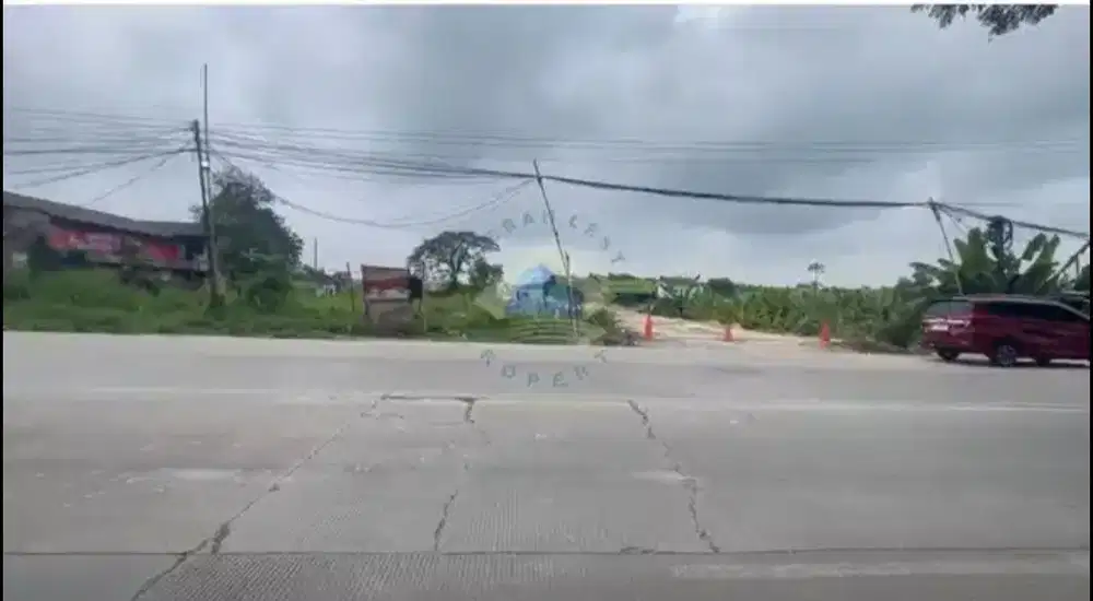 Dijual tanah zona industri Jl. Raya Serang - Jakarta, Cikande, SHM