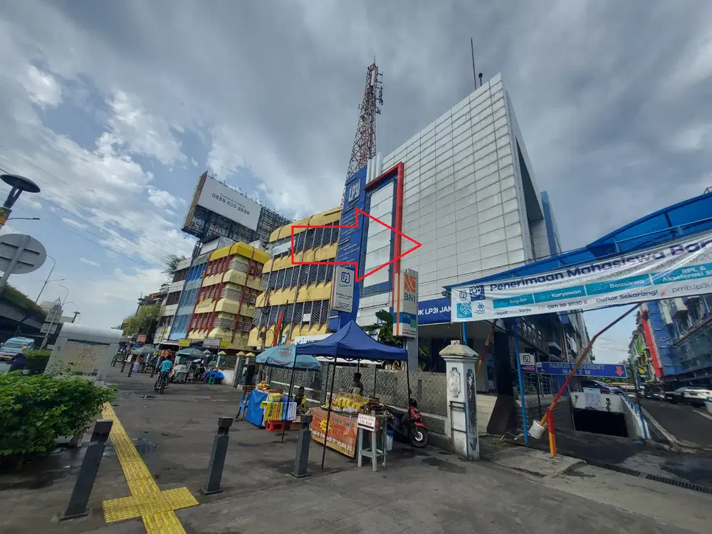 MURAH Gedung Ruko Kampus Kramat Raya Lt256m2 Senen Jakarta Pusat BU