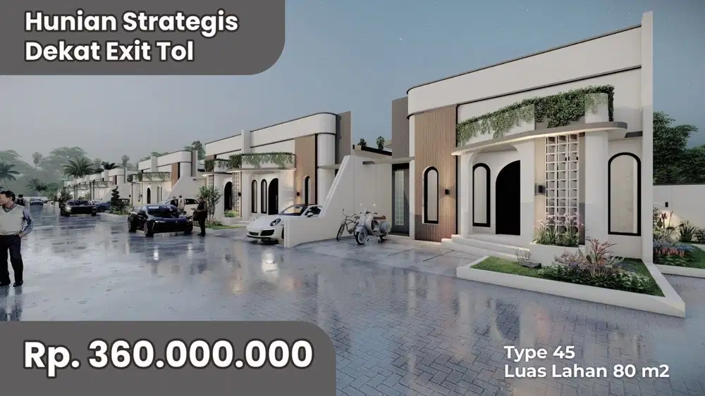 HUNIAN STRATEGIS DEKAT EXIT TOL JOGJA SOLO