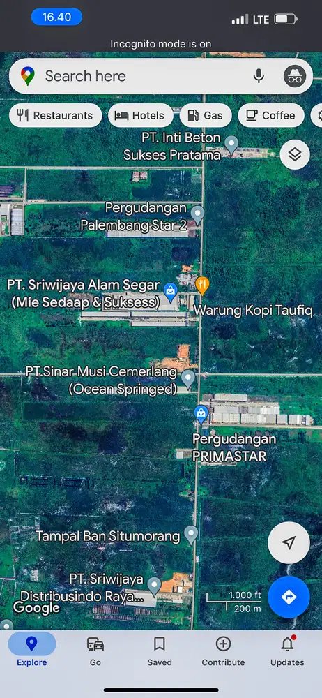 Dijual Tanah Tanjung Api-Api Paelmbang Seluas 12 Hektar