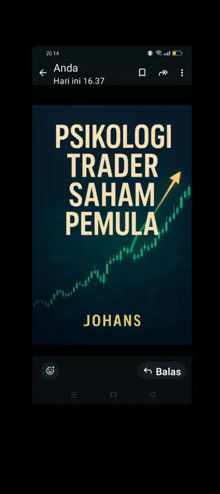 Jual e book digital buku psikologi trader saham pemula