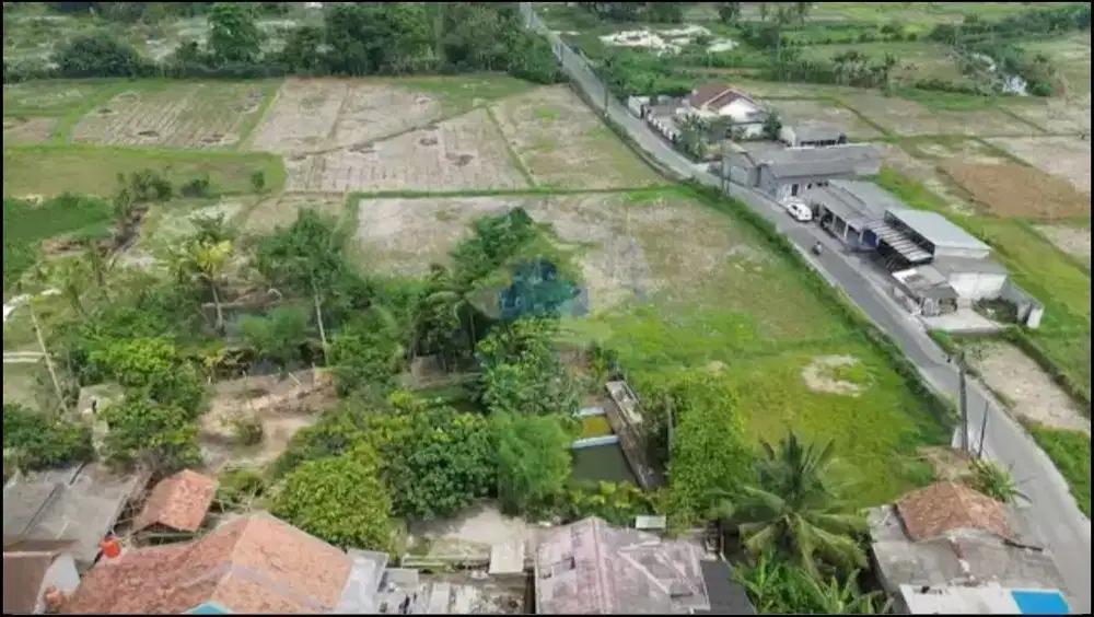 Dijual tanah pinggir jalan di Jayanti, 28.000 m2, harga 350 rb/m2