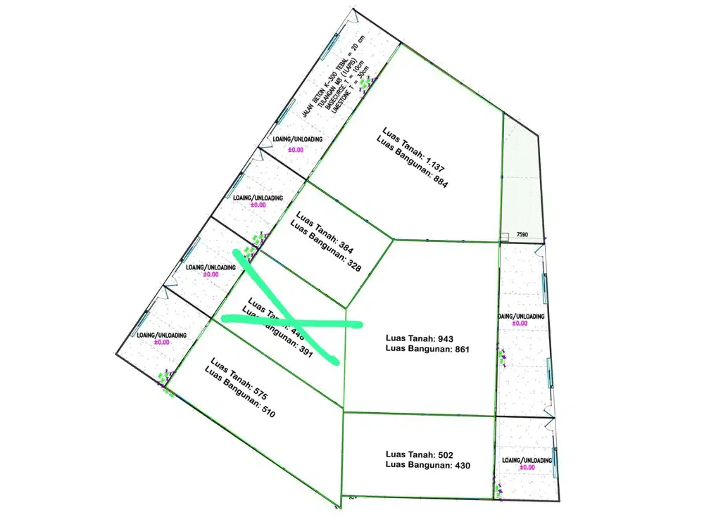 Dijual Gudang Baru Kawasan Industi Lippo Cikarang