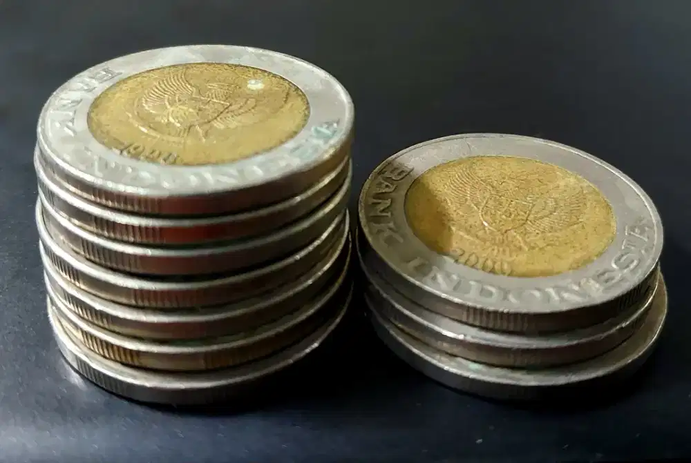 Koleksi uang koin kelapa sawit rp 1000