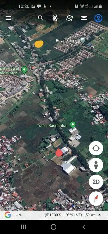 Dijual Tanah Terjangkau Hertasning baru