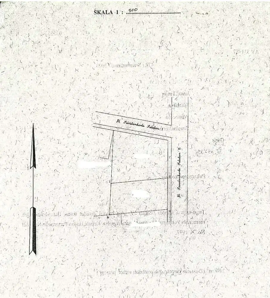 Dijual cepat tanah di Siwalankerto Selatan 1
