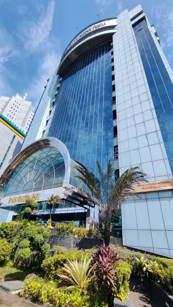 Sewa kantor luas 215.41m2 Jakarta Area Gatot Subroto Graha Mustika Rat