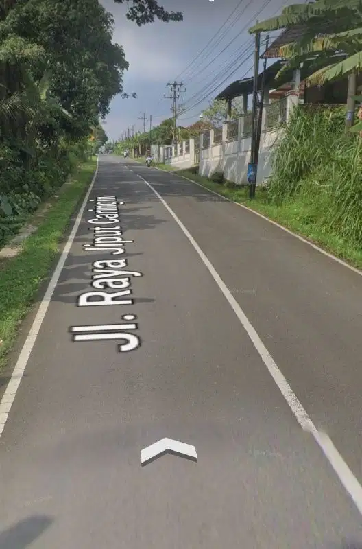 Dijual tanah pinggir Jl. Raya Provinsi, dekat pasar, 1900 m2, SHM