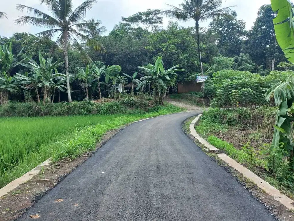 Dijual tanah pinggir jalan aspal dekat UIN Serang, 3022 m2, SHM, 200rb