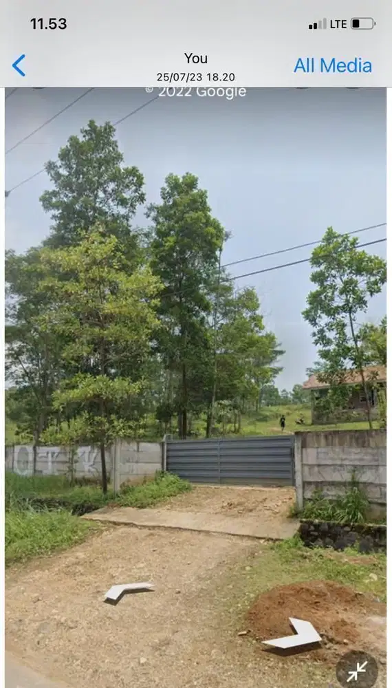 Rumah view pegunungan