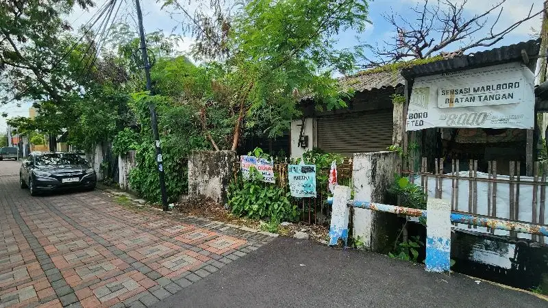 rumah karang asem butuh renov hitung tanah surabaya timur