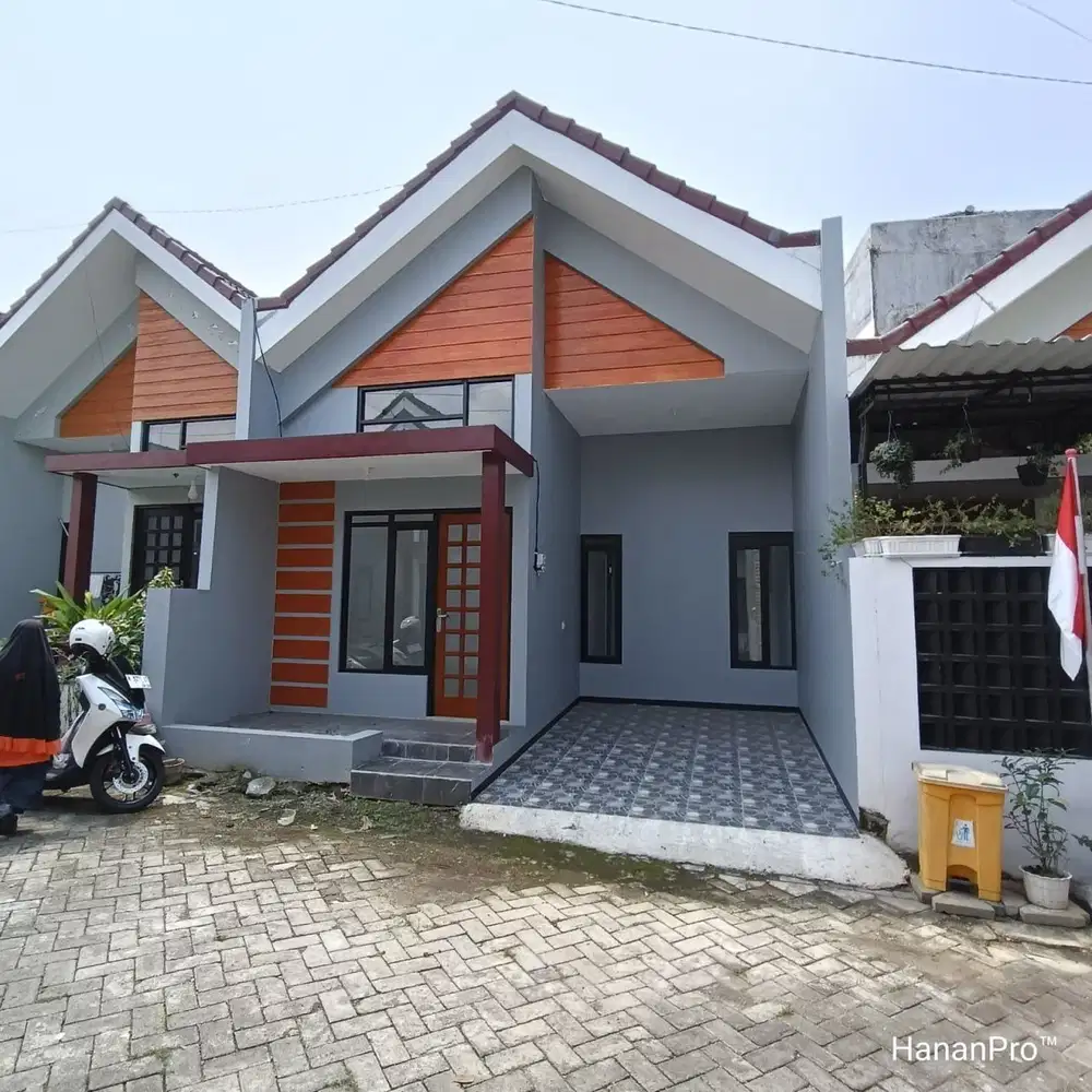 Rumah Berarsitektur Japanese Cantik Siap Huni di Dau Batu Malang
