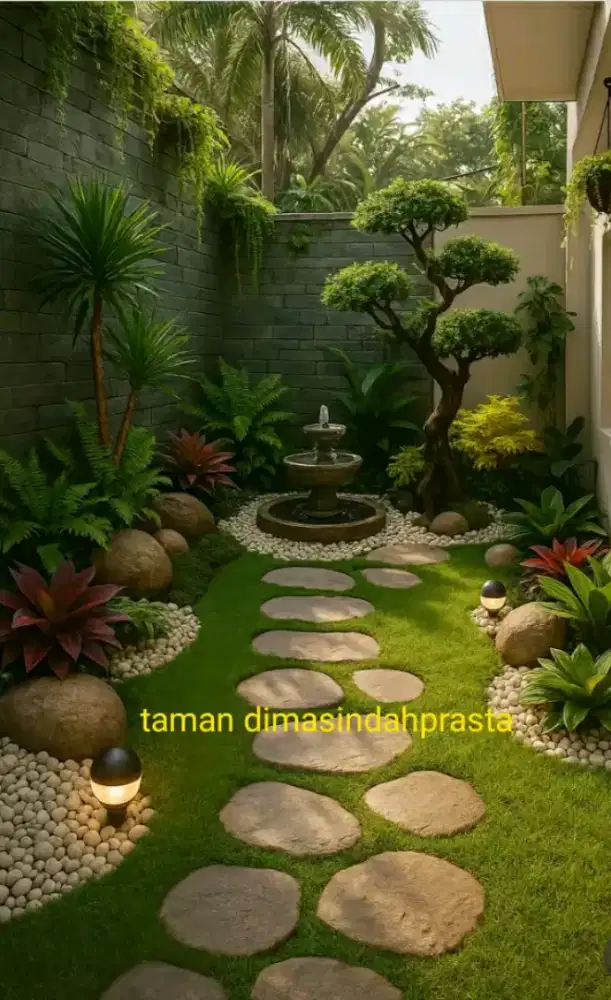 Jasa buat bikin taman