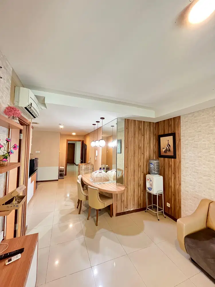 DISEWAKAN CONDOMINIUM GREENBAY TYPE 2BR FURNISH HARGA MURAH