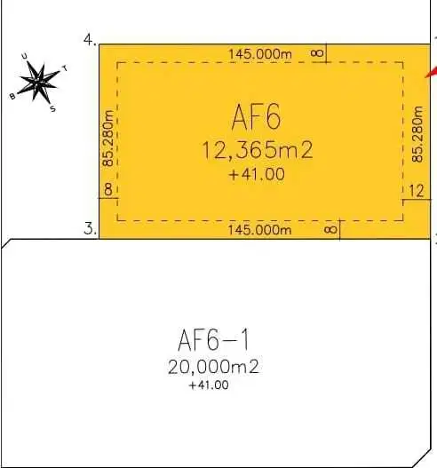 Dijual Kavling 1,2ha kotak di mm2100 - cibitung