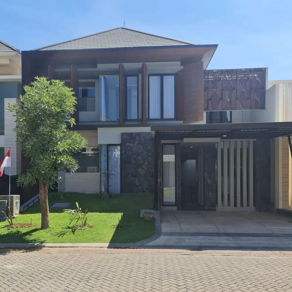 Jual rumah siap huni Palm beach Malibu Pakuwon City