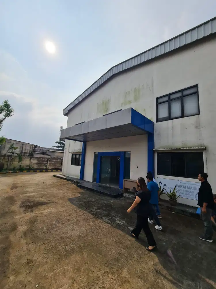 Dijual Gudang siap pakai akses container 40feet di Kalimalang