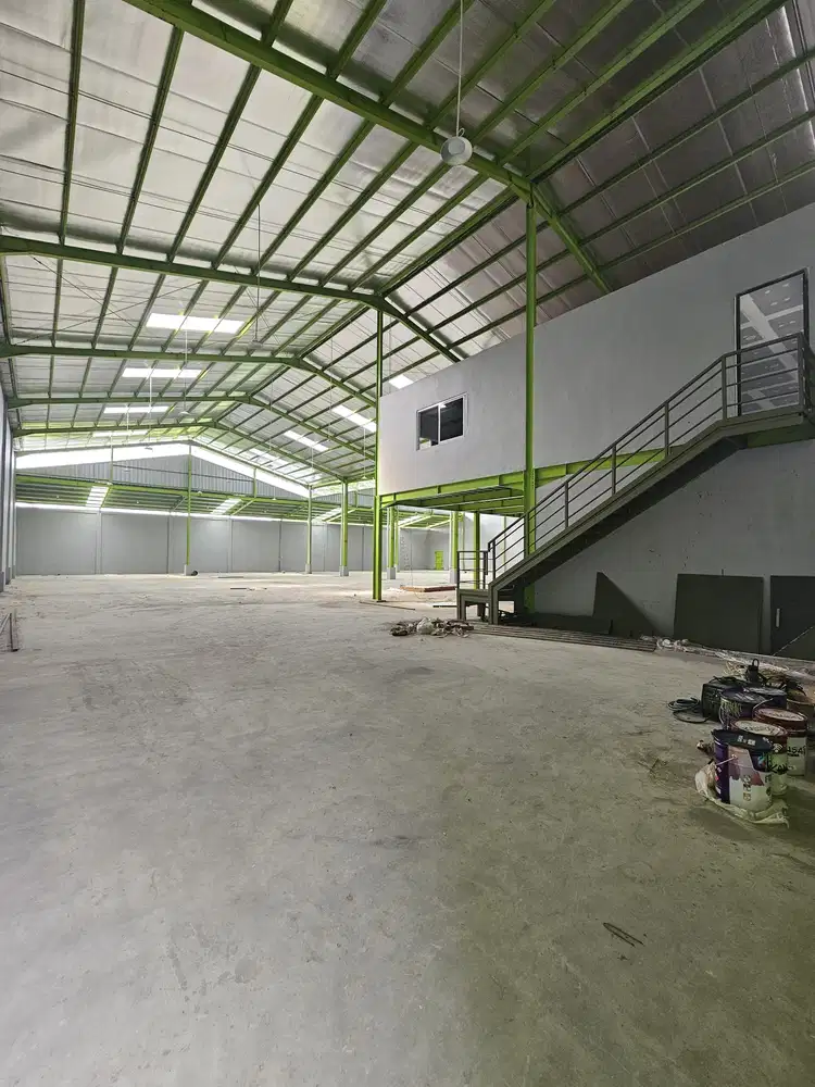 Gudang Bersama Siap Pakai Kondisi Baru Strategis di Cikupa Tangerang