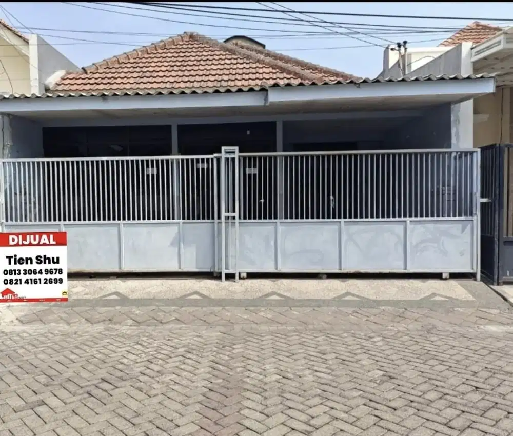 Jual Rumah murah dibawah appraisal bank  dekat Kampus UPN Surabaya