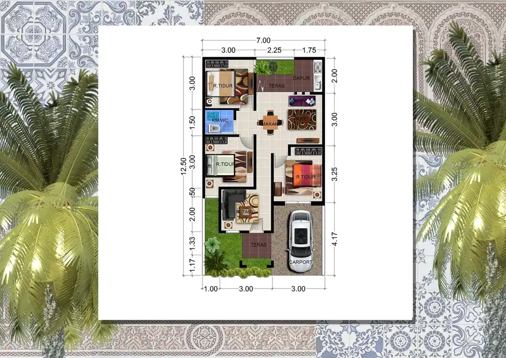 BELI RUMAH 700 JT AN LOKASI STRATEGIS DI SUKUN KOTA MALANG