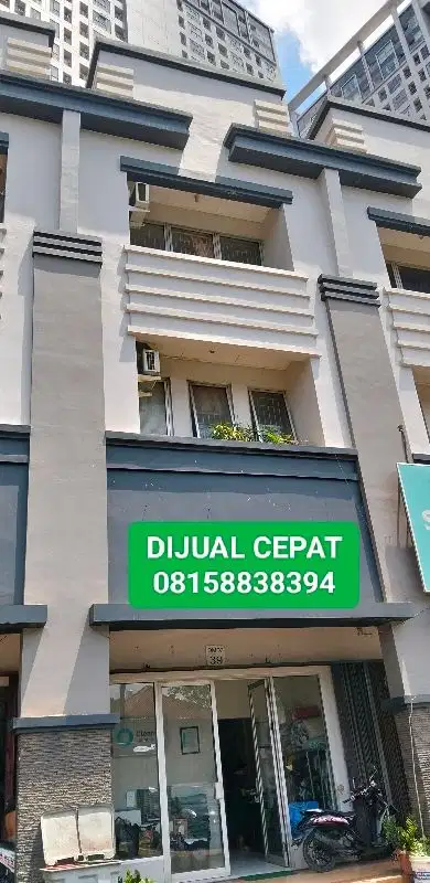 DIJUAL CEPAT RUKO STRATEGIS 3LT RUKO DIAMOND DI GADING SERPONG