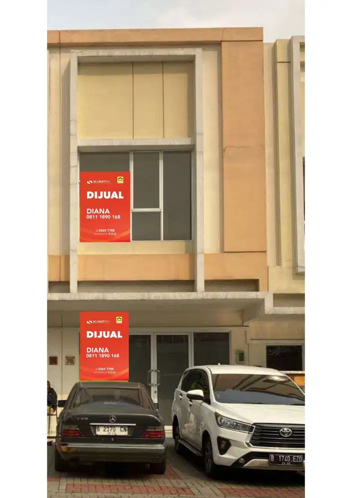 DIJUAL - RUKO BAVARIA EXTENSION - GADING SERPONG