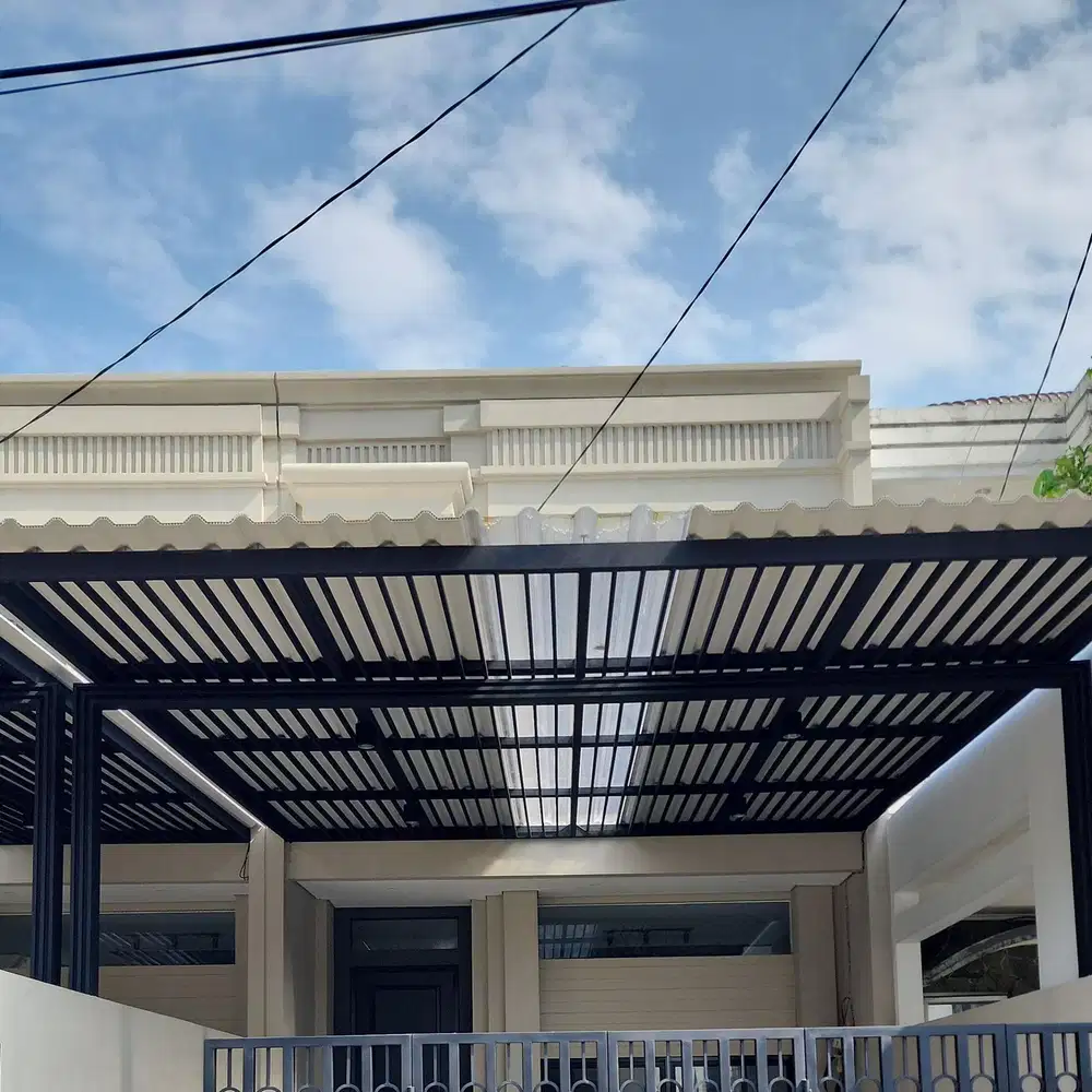 jual rumah  baru siap huni villa melati mas serpong. tanah 100 m2