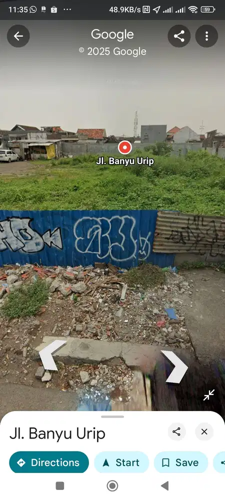 TANAH KOMERSIAL RAYA BANYUURIP COCOK BIG STORE DLL