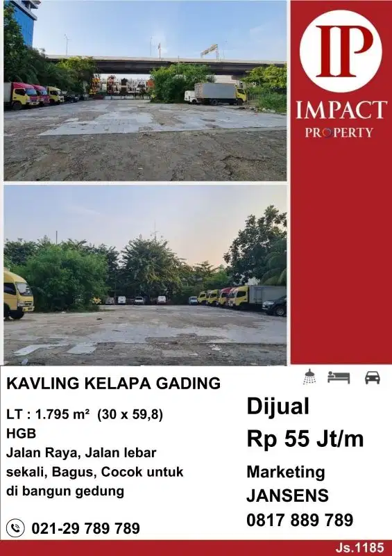 KAVLING KELAPA GADING (js.1436)