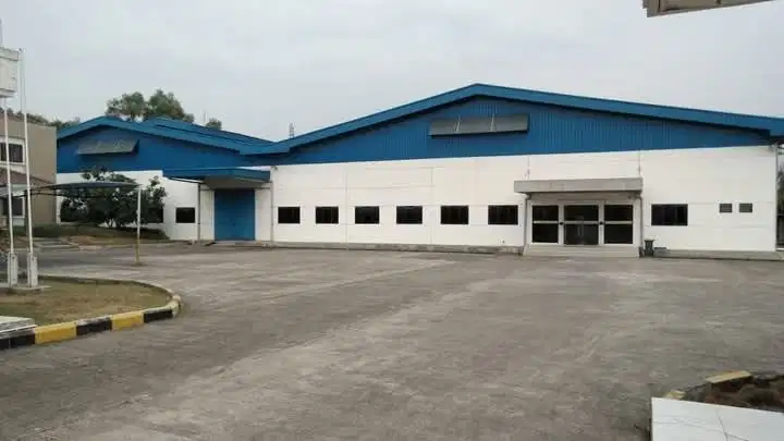 Dijual gudang eks pabrik lokasi karawang timur