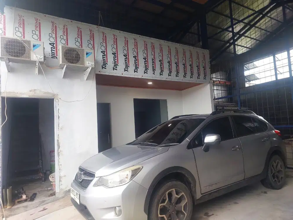 sewa gudang tigaraksa akses container 40 feet