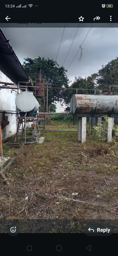 JUAL ExPABRIK +Tanah 3,4Ha 0 Jalan Raya Sby-Krian