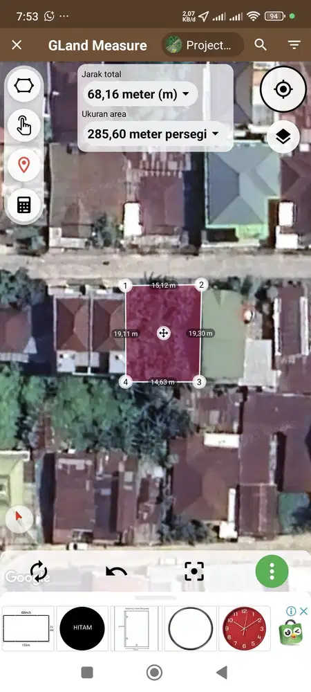 Di Jual Tanah jl Faizal cocok Rumah kos