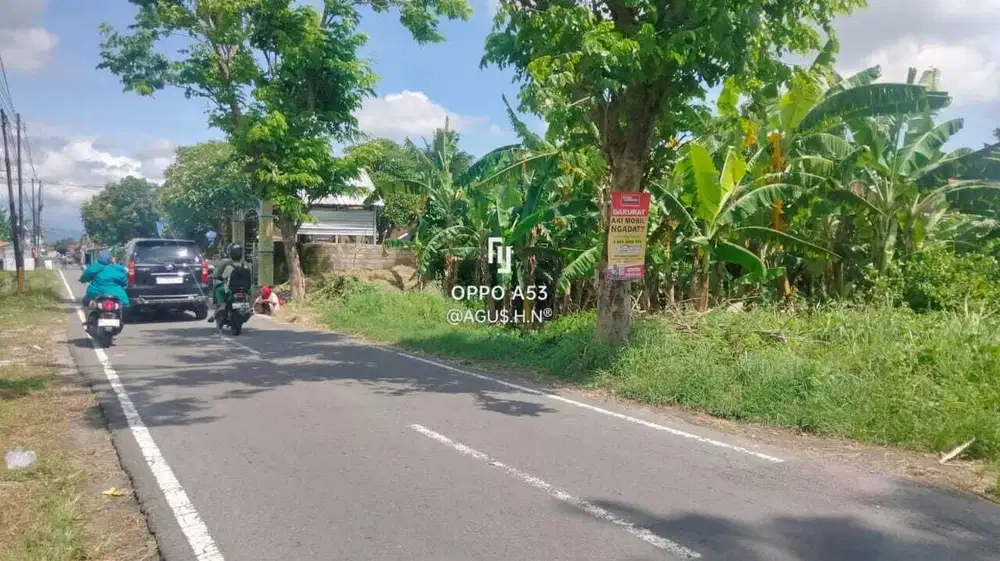 Tanah dijual pinggir jalan, tanah murah pinggir jalan raya