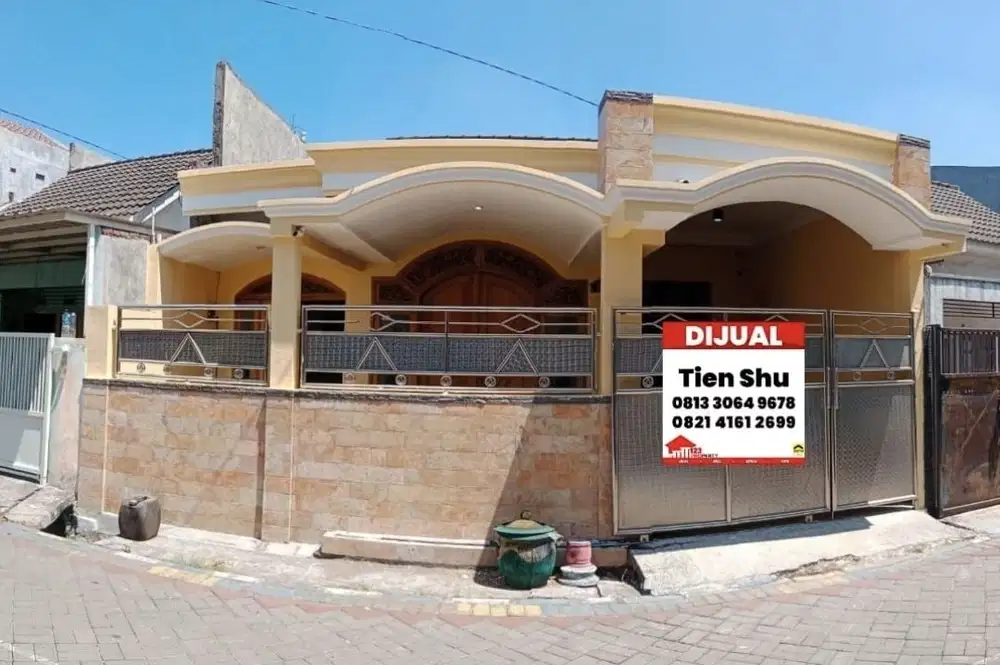 Rumah siap huni di kompleks perumahan Pondok Maritim Indah