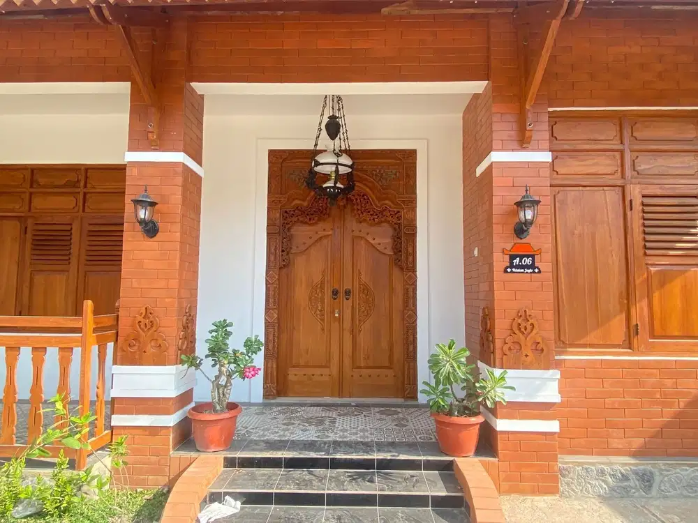 CLUSTER HERITAGE PRAMBANAN, HUNIAN NUANSA KLASIK JOGLO TIMUR JOGJA