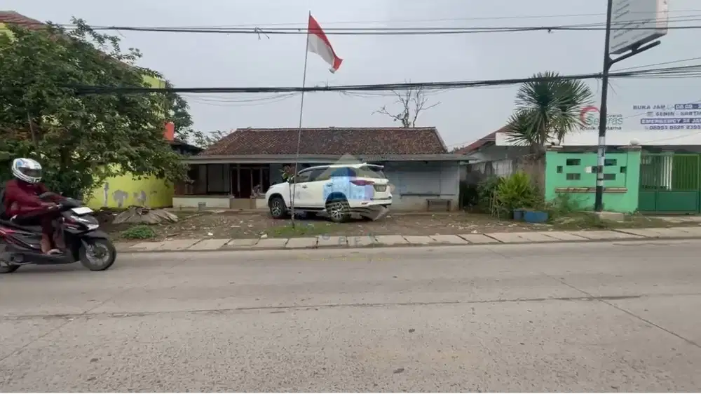 DIJUAL ‼️ Tanah dan Banguan di JL Raya H.Tabri Legok - Tangerang
