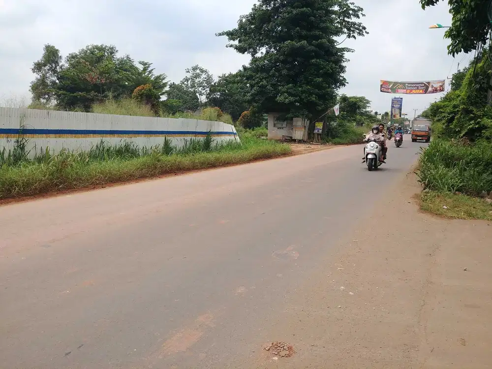 Tanah 1.6ha dekat tol burangkeng setu kab bekasi