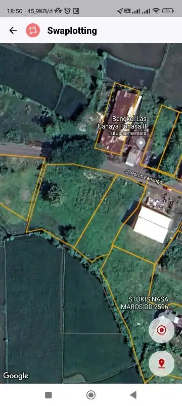 Di jual tanah poros kariango 2300m2