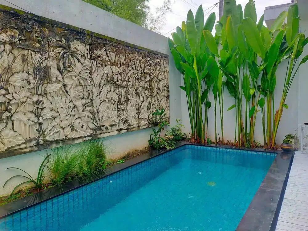 Villa yng cozy di area Canggu Berawa lingkungan villa