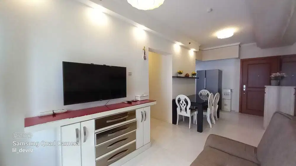 Apartemnet grand palace kemayora furnish 2 kamar perbulan