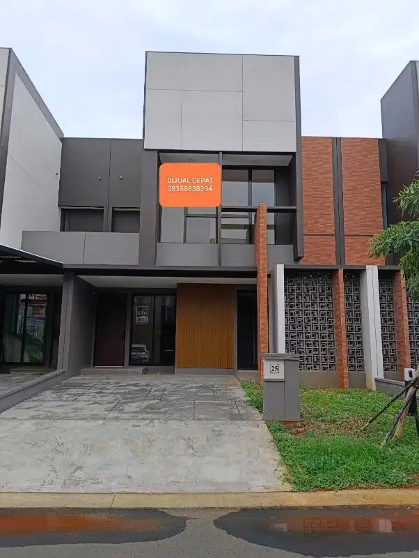 DIJUAL RUMAH BARU DI CLUSTER ALAM SIGNATURE SUVARNA SUTERA