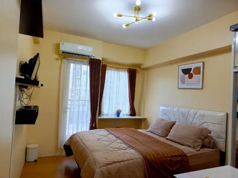 Disewakan apartemen studio fullfurnise murah
