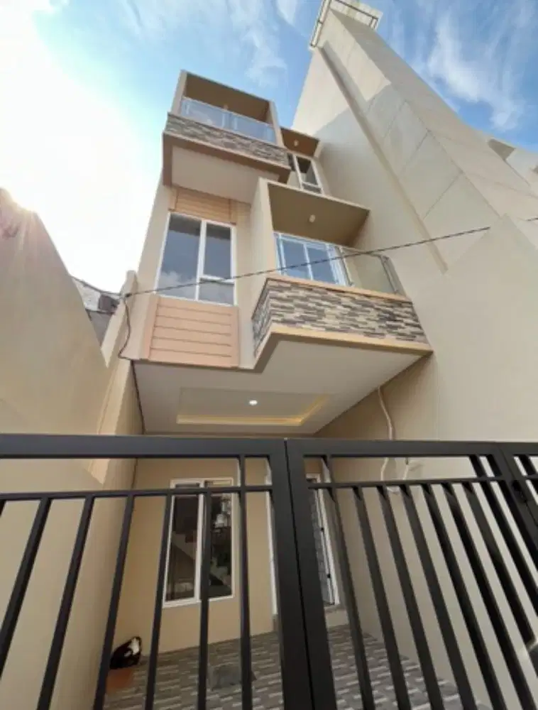 V009 RUMAH BARU 4x15 KOMPLEK GREENVILLE SELANGKAH KE TANJUNG DUREN