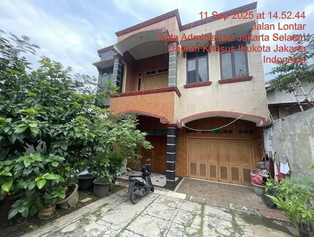 DIJUAL RUMAH KEREN VIA LELANG 2 LANTAI DI LENTENG AGUNG JAGAKARSA