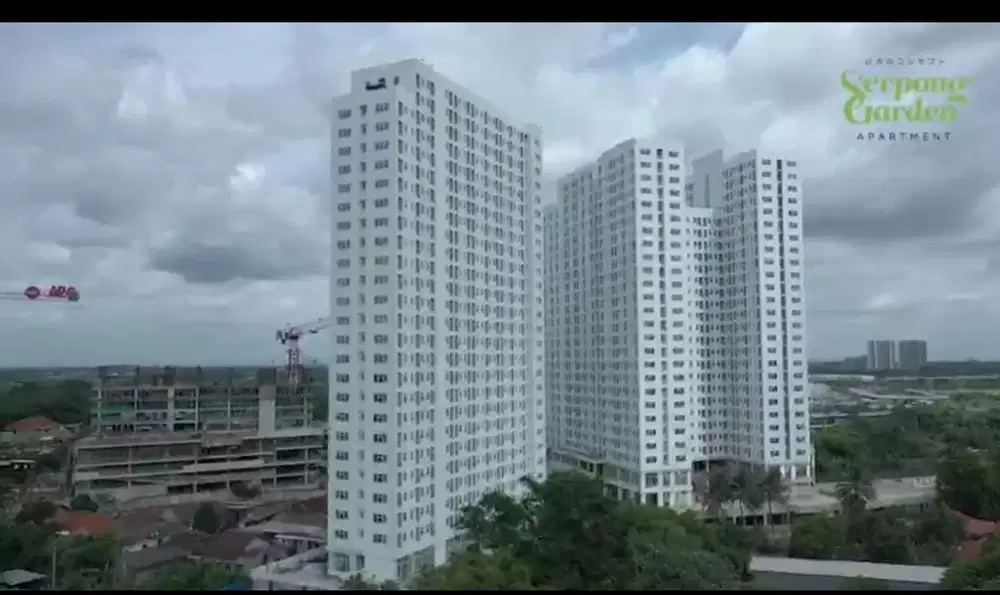 Dijual Apartemen Serpong Garden,cisauk. Tipe 2Br, furnish