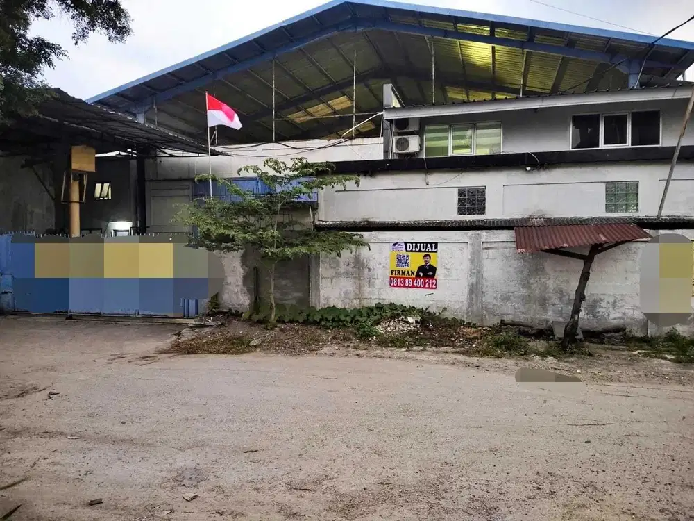 Dijual Cepat Gudang Daan Mogot Raya di Batuceper, Tangerang, Banten.