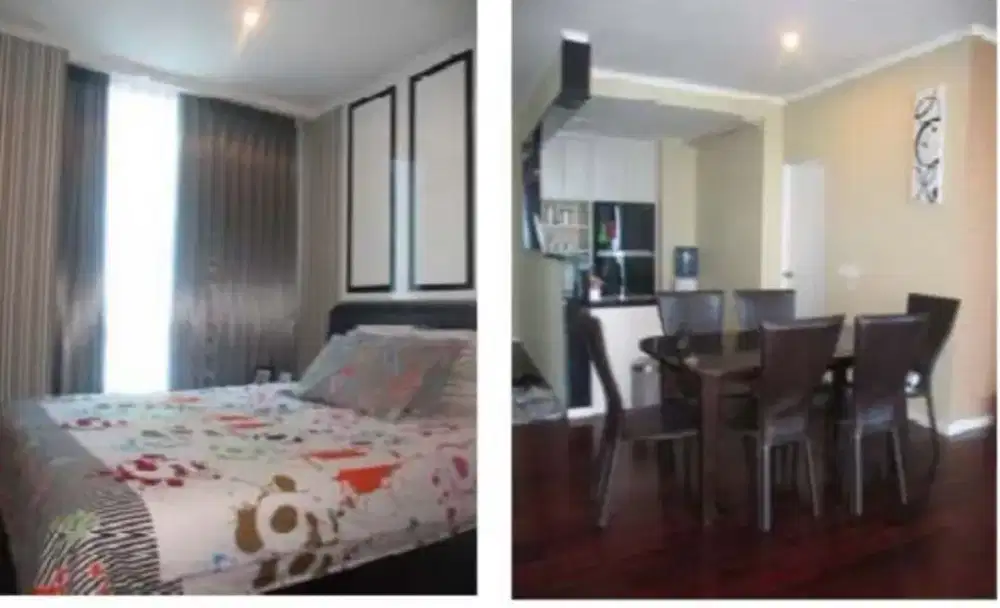 Disewakan Vue Mall Ciputra World 3BR Pojok 132m² View Golf 130jt Nego