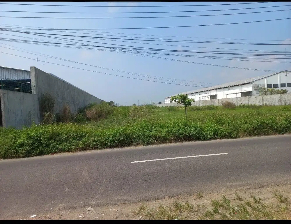 DIJUAL TANAH INDUSTRI LOKASI DALEMAN BAKI SUKOHARJO