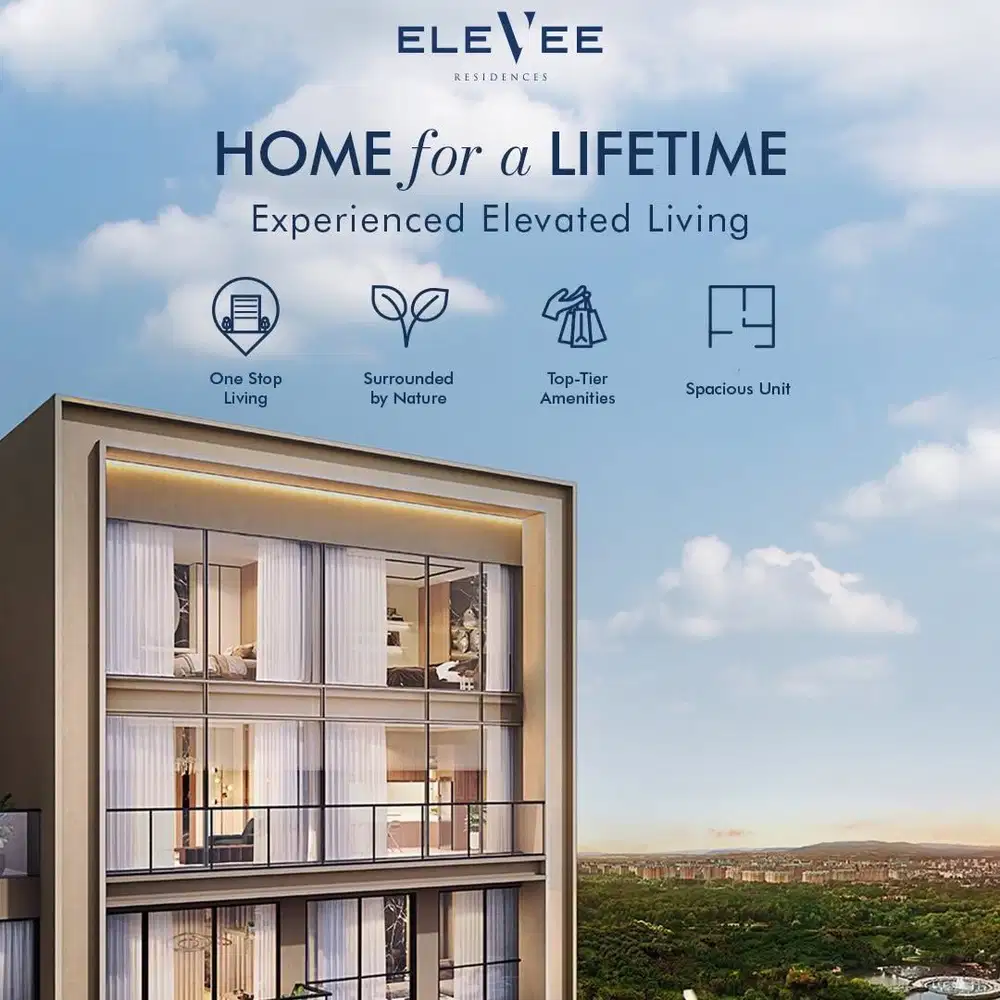 Dijual apartment mewah kondominium elevee alam sutra